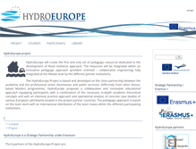 Tablet Screenshot of hydroeurope.org